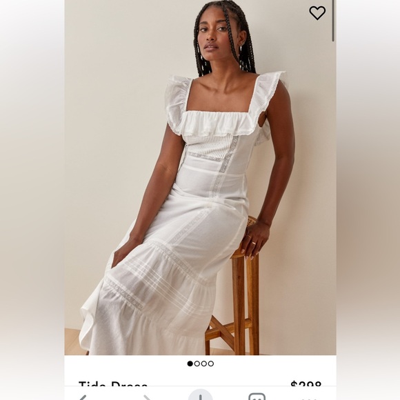 Reformation Tide Dress - size 0 - Picture 3 of 6